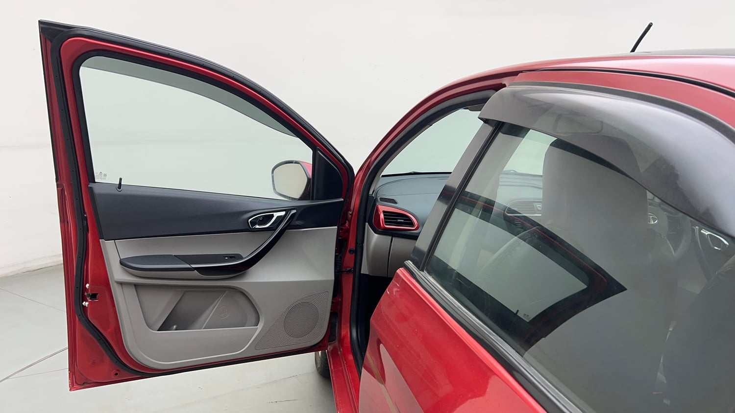 Used 2017 Tata Tiago Revotron XZA Petrol Automatic interior LEFT FRONT DOOR OPEN VIEW