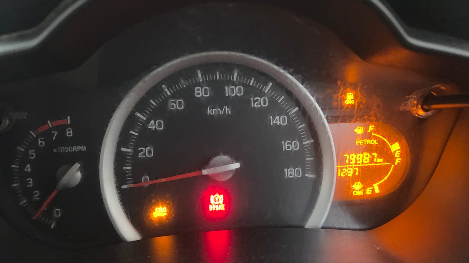 Used 2015 Maruti Suzuki Celerio VXi CNG Cng Manual interior CLUSTERMETER VIEW