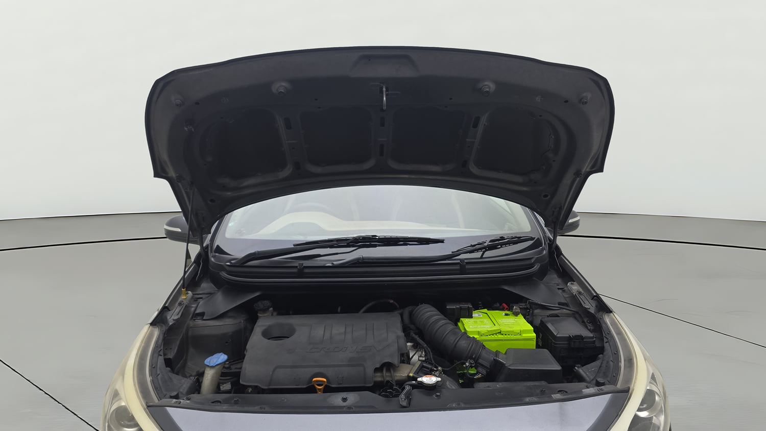 Used 2017 Hyundai Elite i20 Asta 1.4 CRDI Diesel Manual engine ENGINE & BONNET OPEN FRONT VIEW