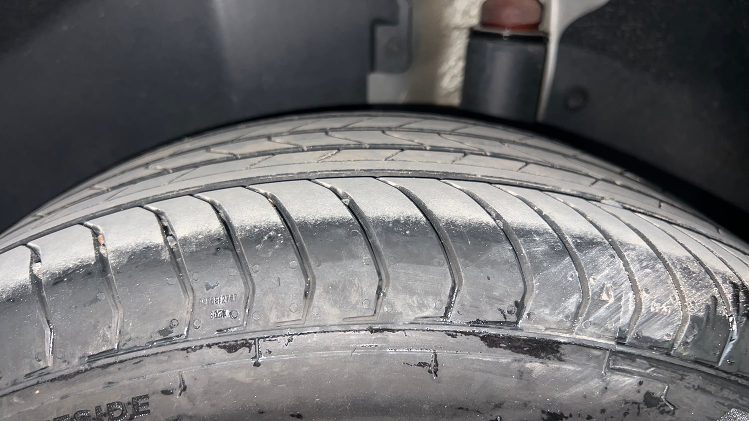 Used 2026 MG Motors Windsor EV Essence Pro Electric Automatic tyres LEFT REAR TYRE TREAD VIEW
