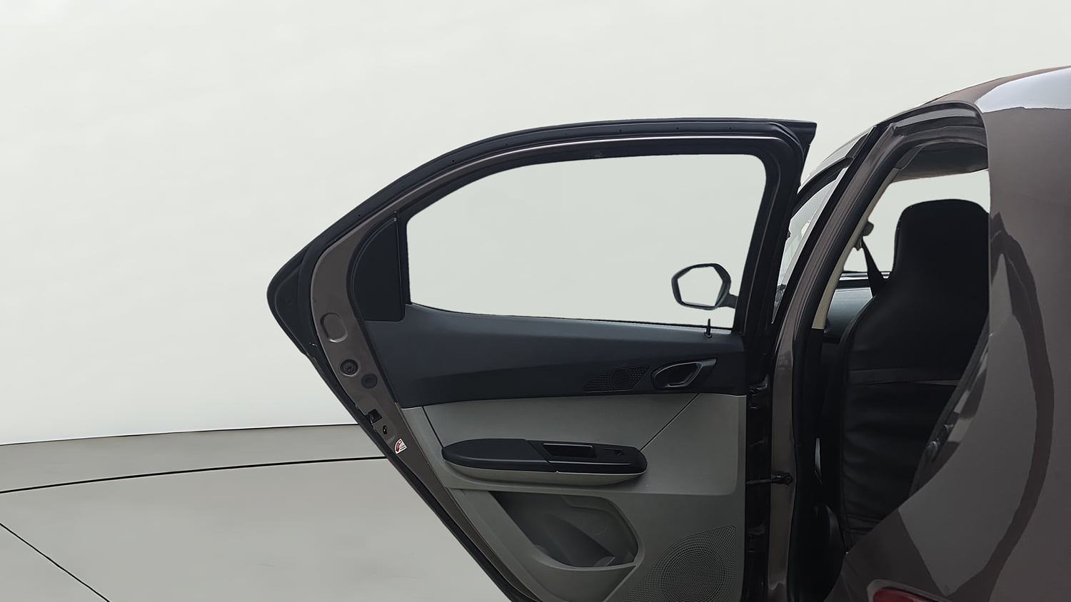 Used 2019 Tata Tiago Revotron XT Petrol Manual interior LEFT REAR DOOR OPEN VIEW