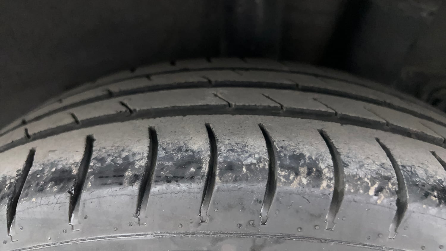 Used 2016 Hyundai Grand i10 Sportz 1.2 Kappa VTVT Petrol Manual tyres LEFT REAR TYRE TREAD VIEW