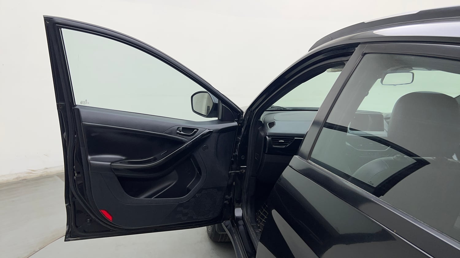 Used 2023 Tata Nexon XZ Plus (S) Dark Edition Petrol Manual interior LEFT FRONT DOOR OPEN VIEW