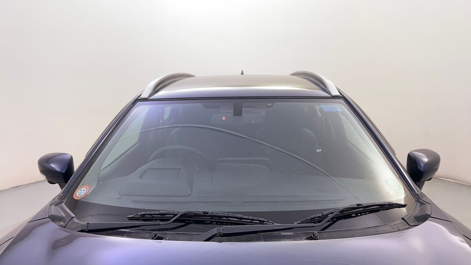 Used 2024 Maruti Suzuki Fronx Alpha 1.0L Turbo 6 AT Petrol Automatic exterior FRONT WINDSHIELD VIEW
