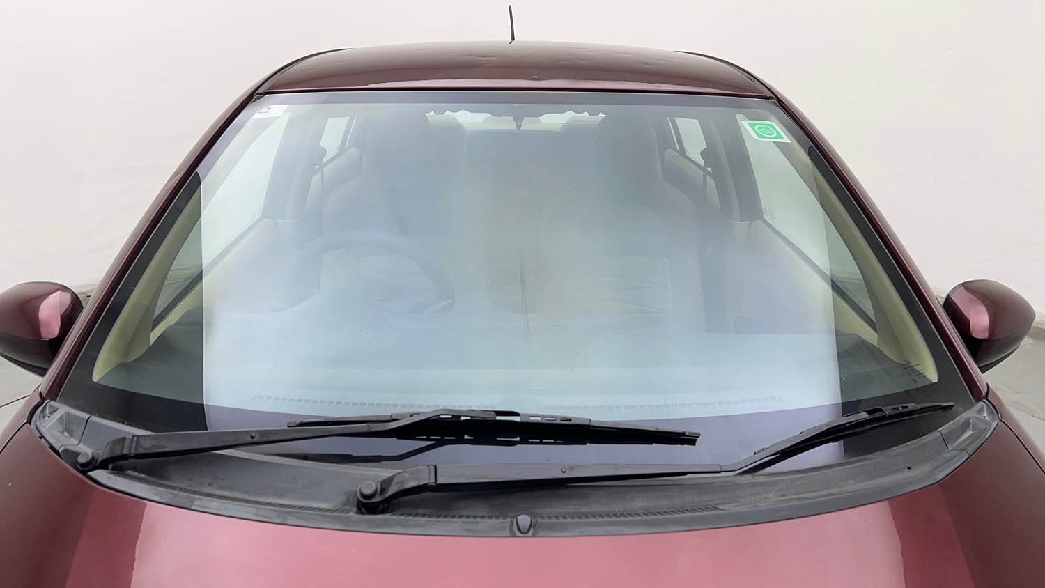 Used 2014 Honda Amaze 1.2 S i-VTEC Petrol Manual exterior FRONT WINDSHIELD VIEW