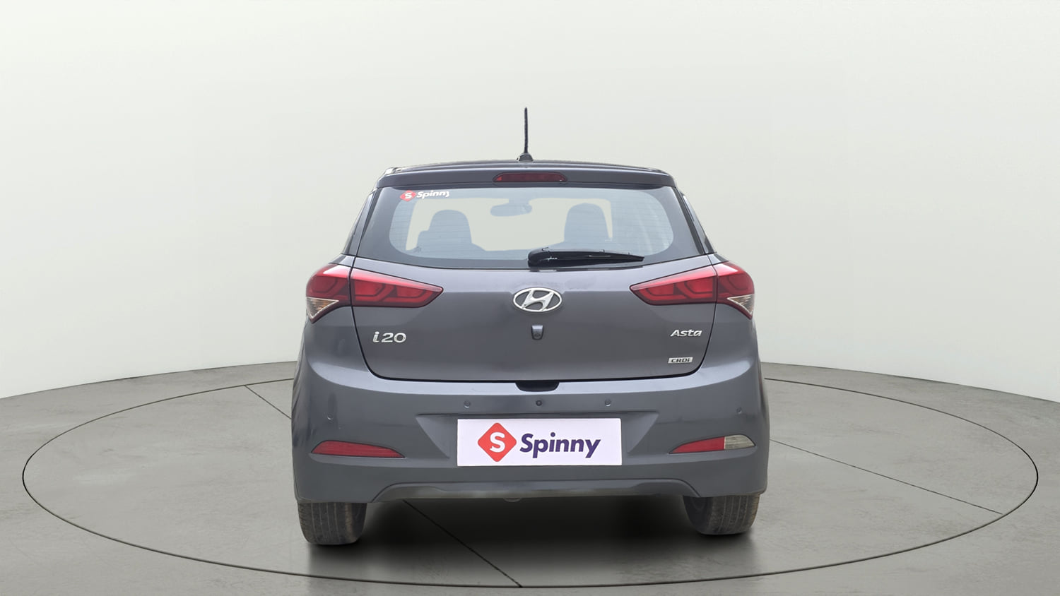 Used 2017 Hyundai Elite i20 Asta 1.4 CRDI Diesel Manual exterior BACK VIEW
