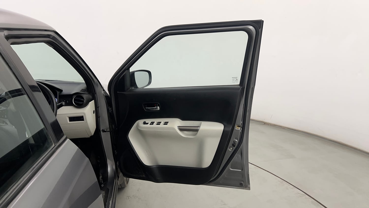 Used 2018 Maruti Suzuki Ignis Delta 1.2 AMT Petrol Automatic interior RIGHT FRONT DOOR OPEN VIEW