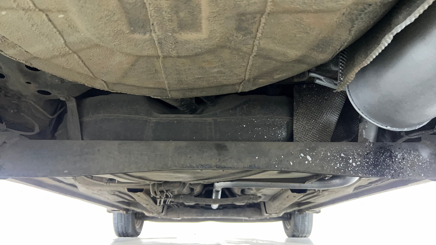Used 2016 Ford Figo Titanium1.5 TDCi Diesel Manual extra REAR UNDERBODY VIEW (TAKEN FROM REAR)
