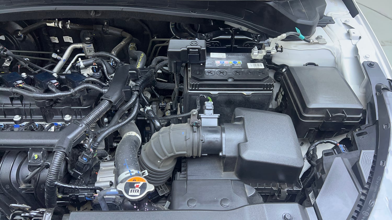 Used 2026 Hyundai New i20 Asta (O) 1.2 IVT Petrol Automatic engine ENGINE LEFT SIDE VIEW