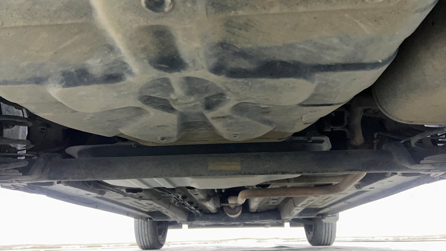Used 2022 Tata Punch Accomplished AMT Petrol Automatic extra REAR UNDERBODY VIEW (TAKEN FROM REAR)