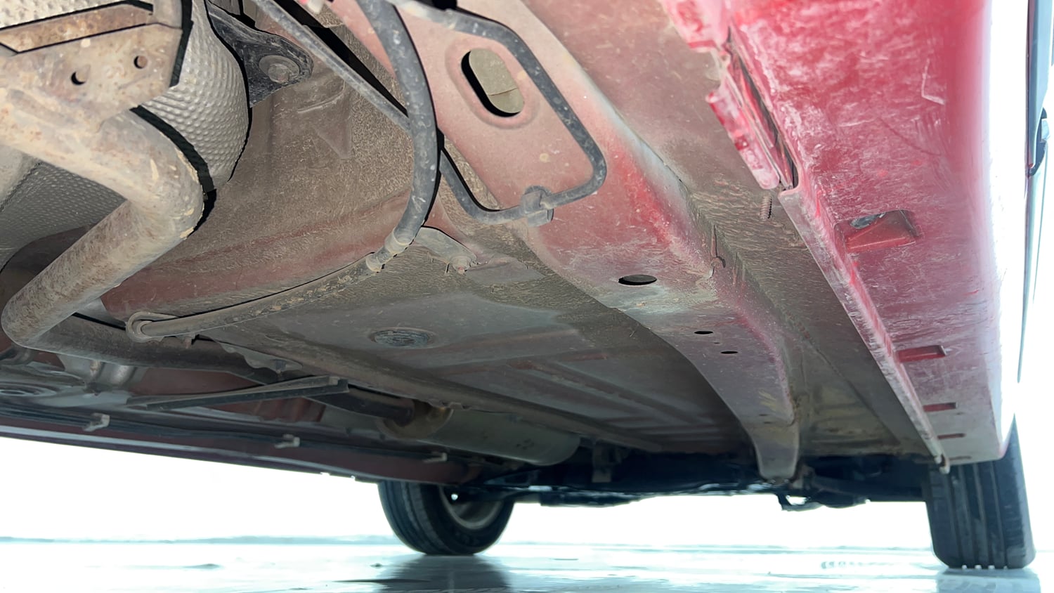 Used 2016 Maruti Suzuki Baleno Zeta 1.2 Petrol Manual extra REAR RIGHT UNDERBODY VIEW