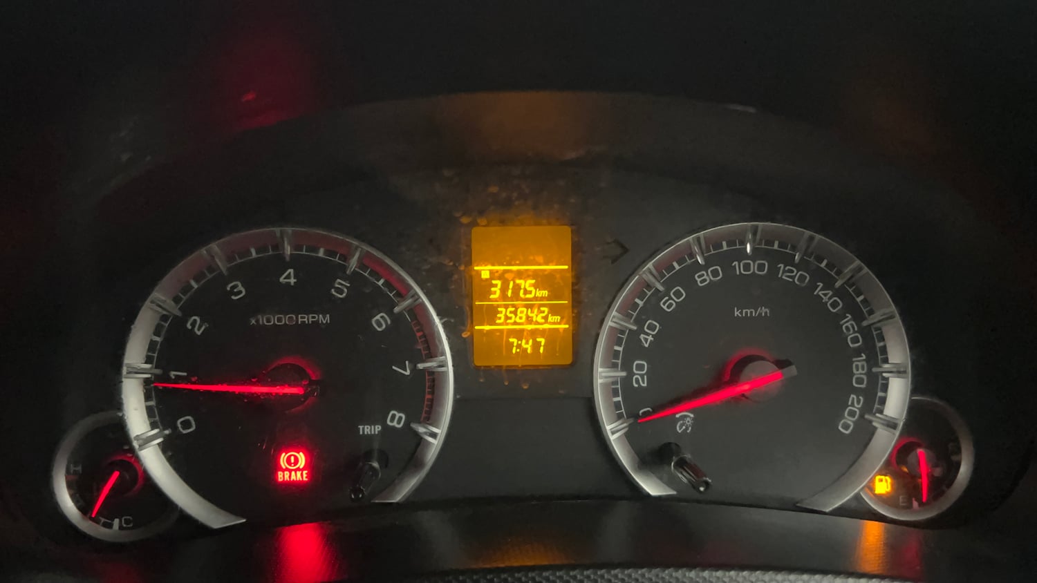 Used 2014 Maruti Suzuki Swift VXi Petrol Manual interior CLUSTERMETER VIEW