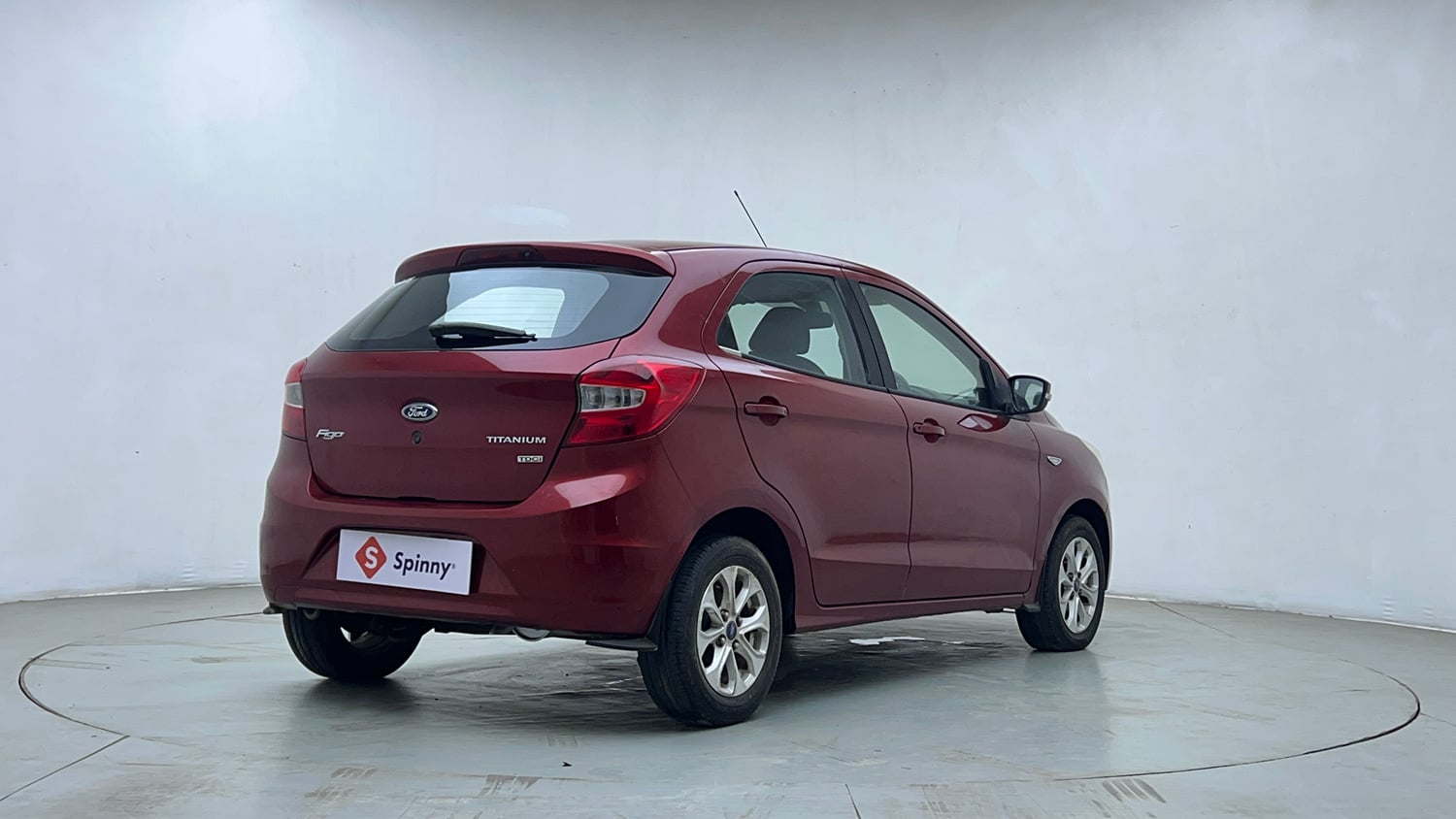 Used 2016 Ford Figo Titanium1.5 TDCi Diesel Manual exterior RIGHT REAR CORNER VIEW