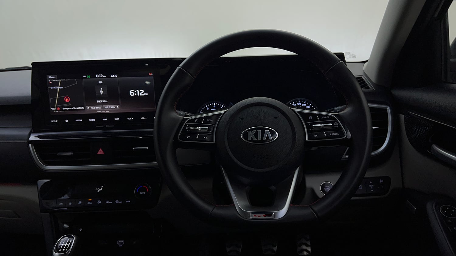 Used 2020 Kia Seltos GTX Plus 1.4 Petrol Manual interior STEERING VIEW