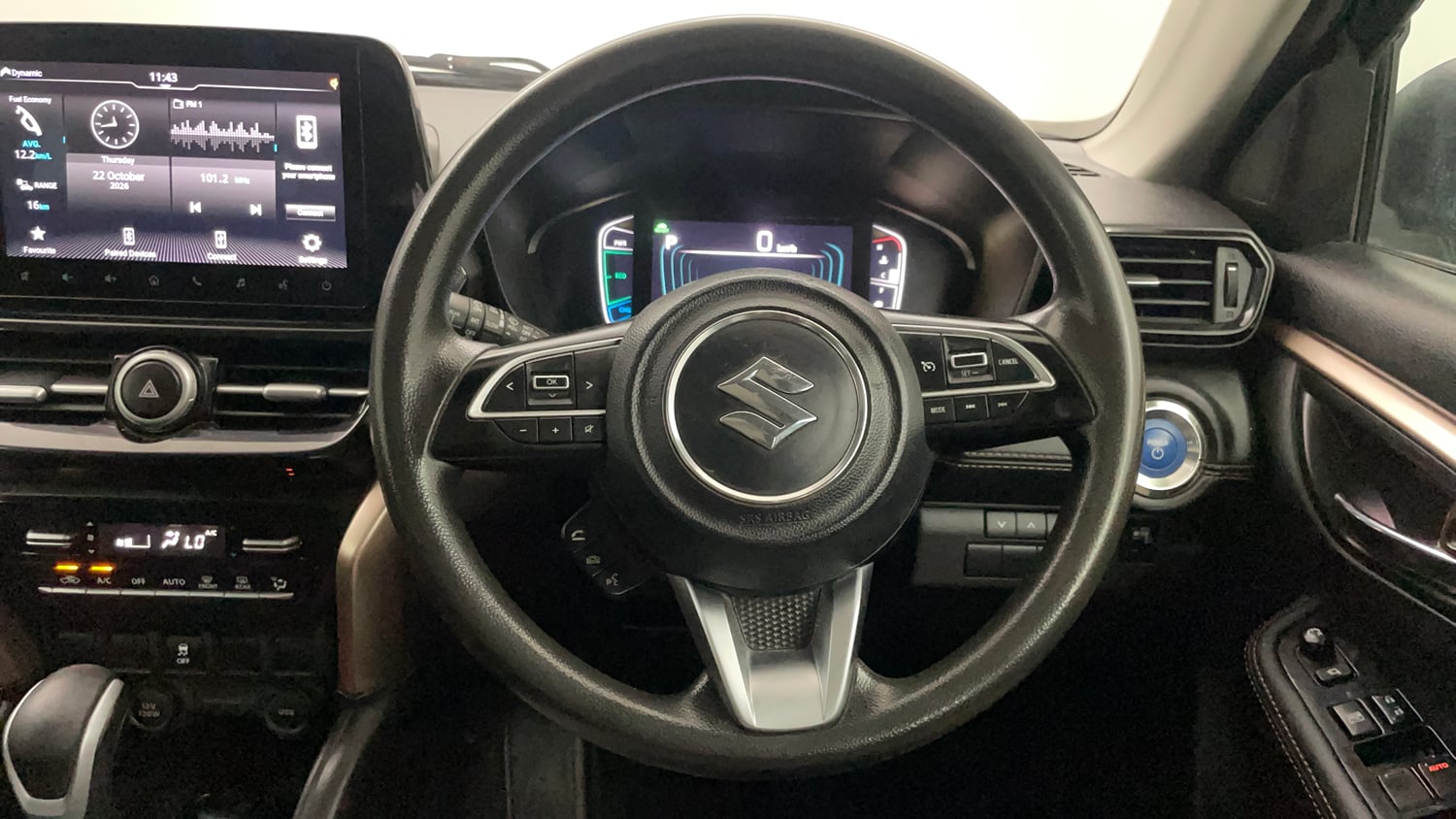 Used 2023 Maruti Suzuki Grand Vitara Zeta Plus Intelligent Hybrid eCVT Hybrid Automatic interior STEERING VIEW