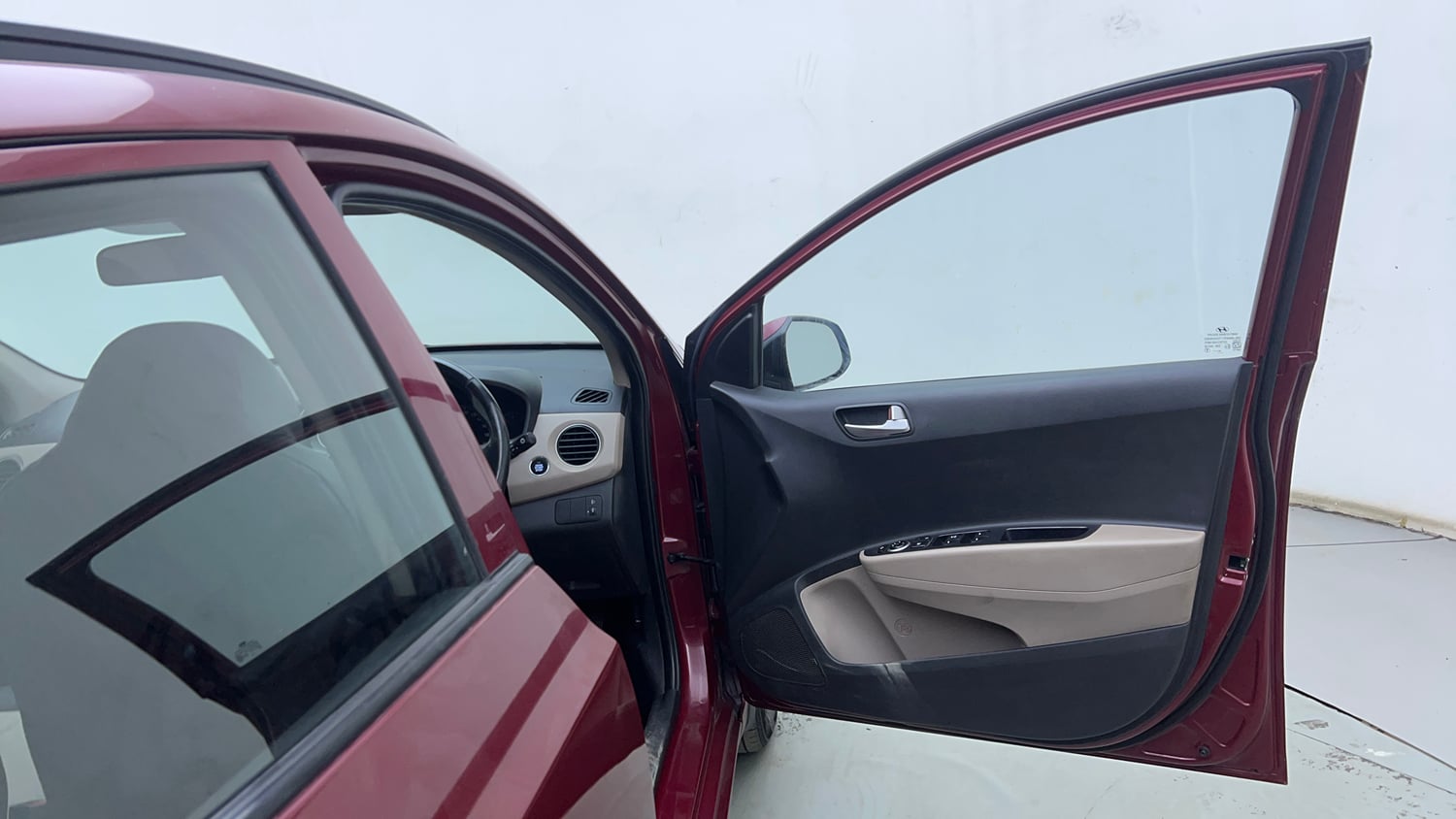 Used 2016 Hyundai Grand i10 Asta 1.2 Kappa VTVT Petrol Manual interior RIGHT FRONT DOOR OPEN VIEW