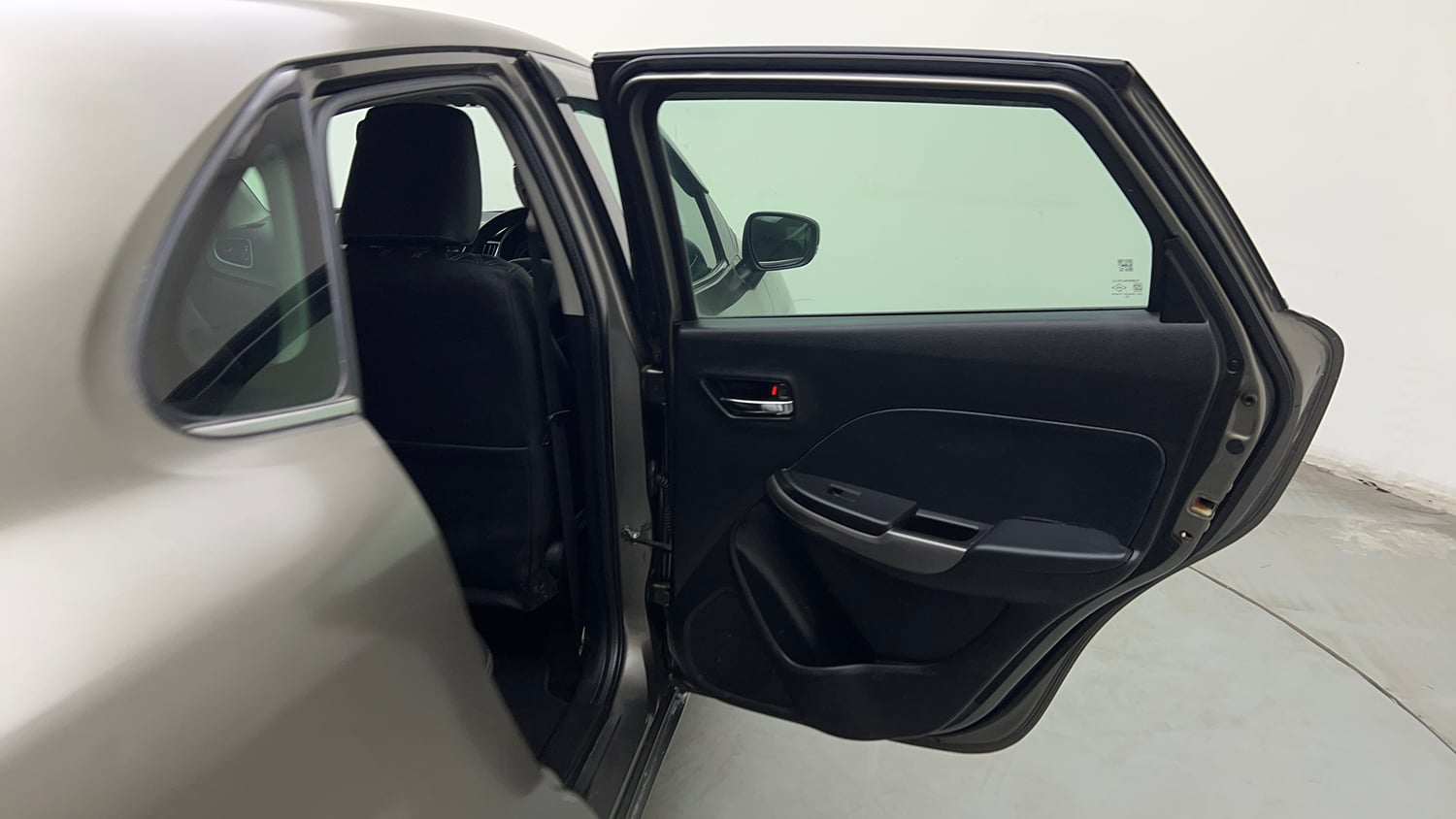 Used 2020 Maruti Suzuki Baleno Alpha Petrol Manual interior RIGHT REAR DOOR OPEN VIEW