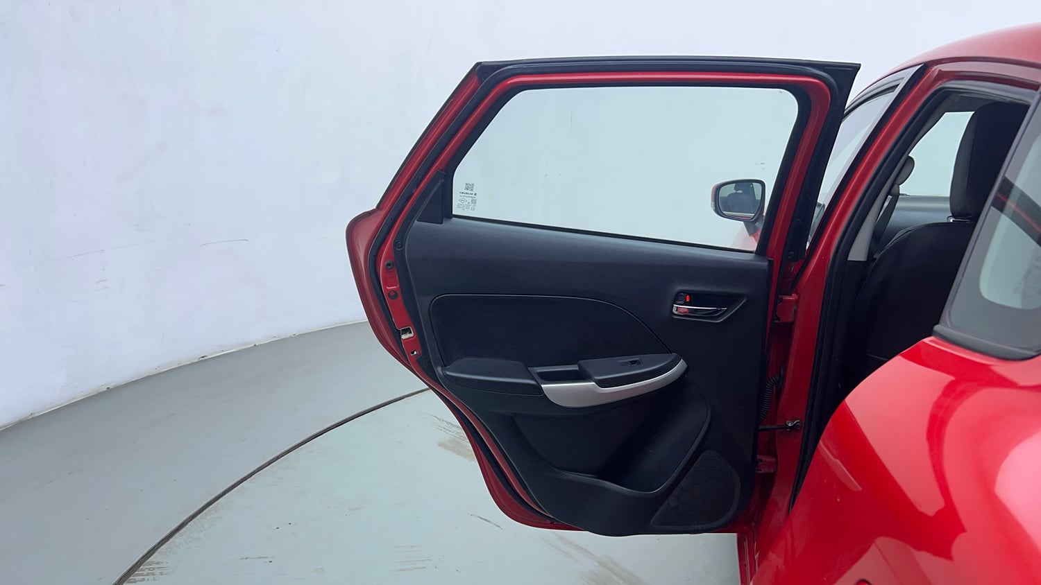 Used 2016 Maruti Suzuki Baleno Delta 1.2 AT Petrol Automatic interior LEFT REAR DOOR OPEN VIEW