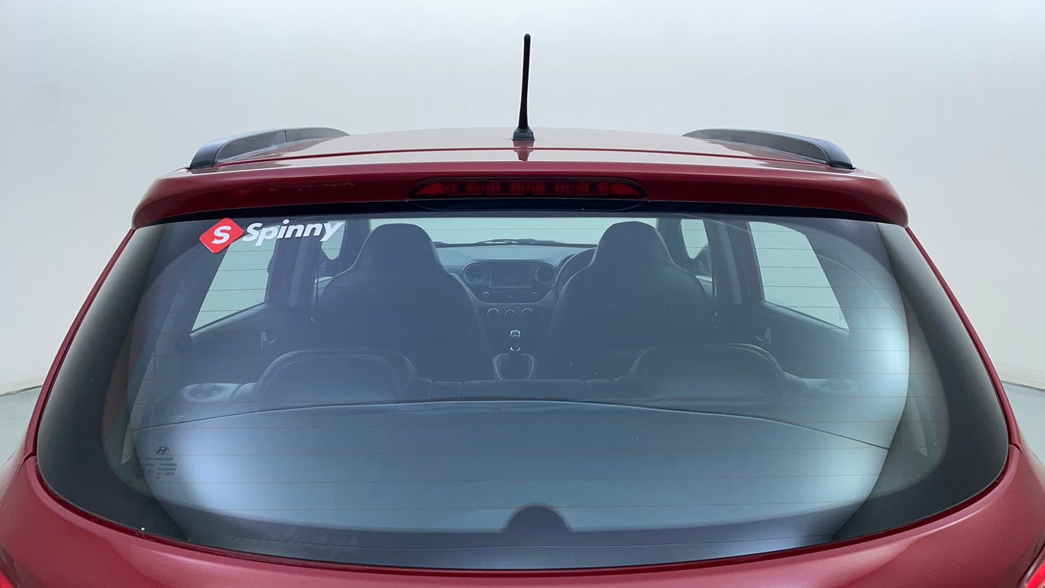 Used 2017 Hyundai Grand i10 Sportz (O) 1.2 Kappa VTVT Petrol Manual exterior BACK WINDSHIELD VIEW