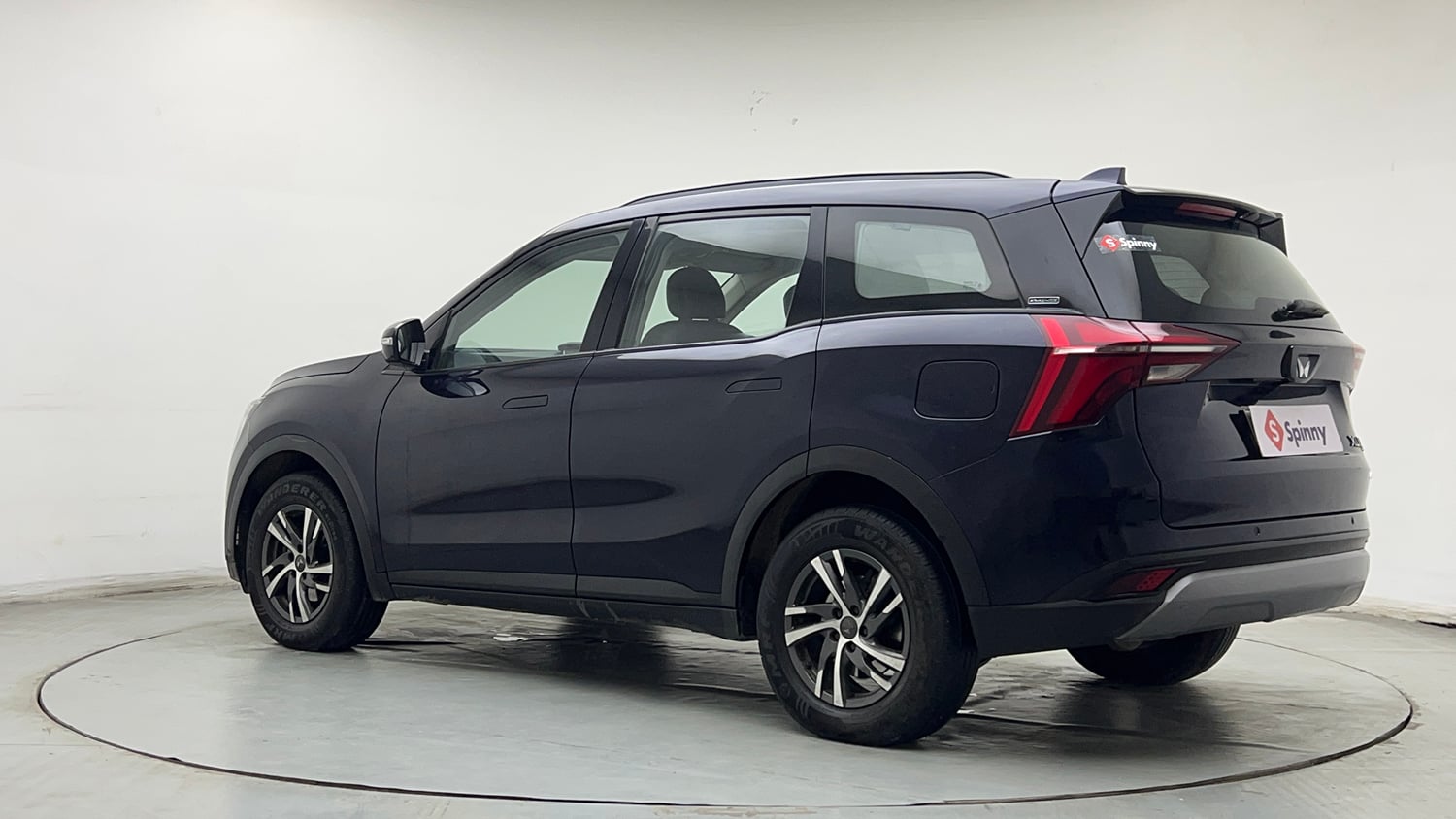 Used 2024 Mahindra XUV700 AX 5 Diesel AT 7 STR Diesel Automatic exterior LEFT REAR CORNER VIEW