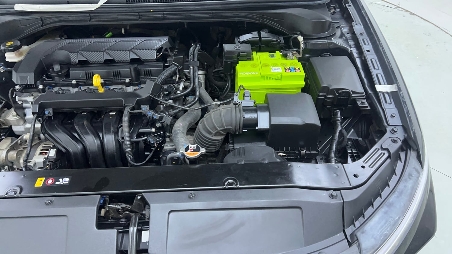 Used 2023 Hyundai Verna SX (O)1.5 MPi Petrol Manual engine ENGINE LEFT SIDE VIEW