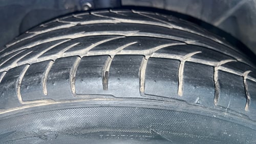 Used 2016 Ford EcoSport Titanium 1.5L Ti-VCT Petrol Manual tyres RIGHT FRONT TYRE TREAD VIEW