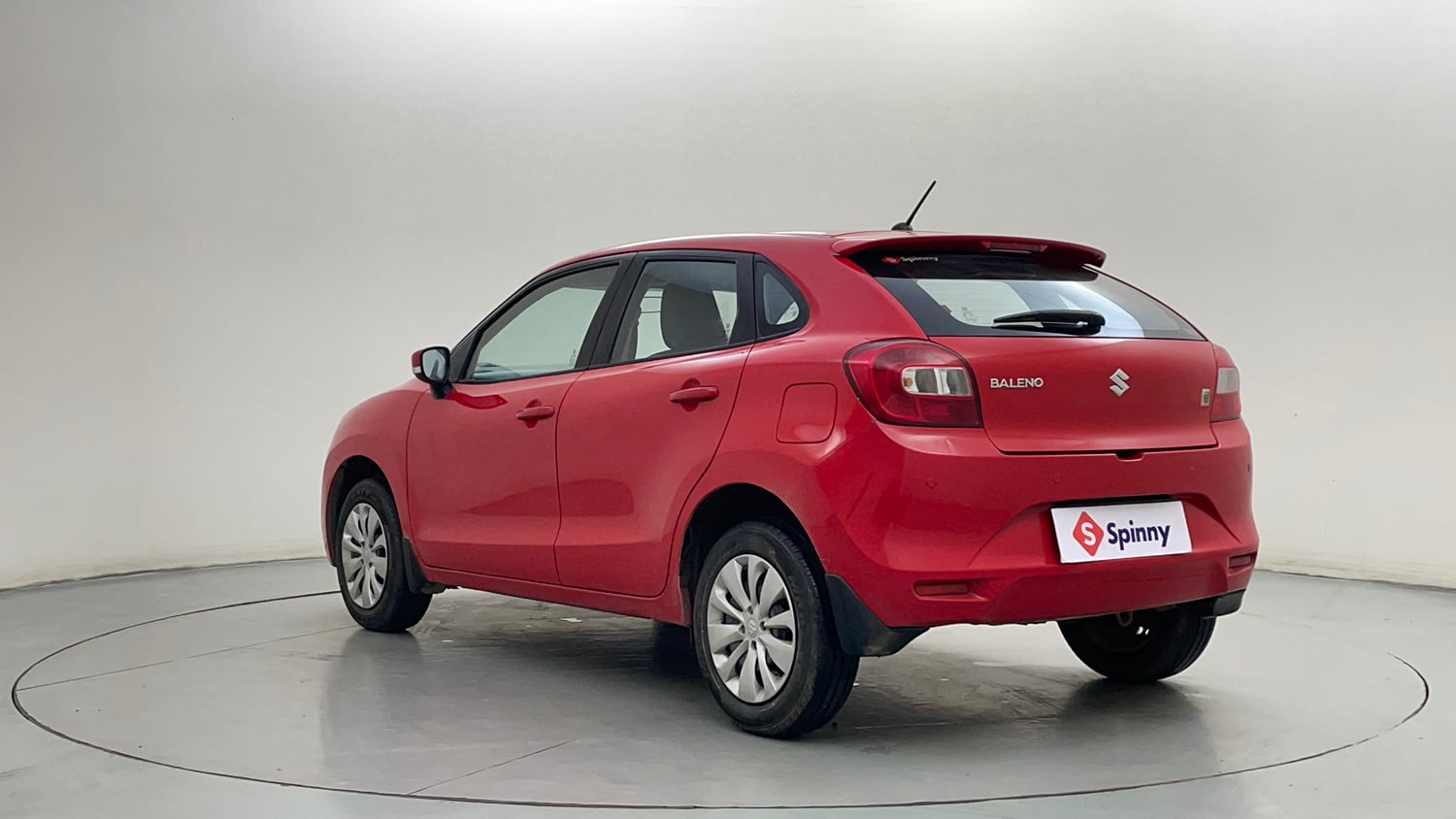 Used 2017 Maruti Suzuki Baleno Delta 1.2 Petrol Manual exterior LEFT REAR CORNER VIEW
