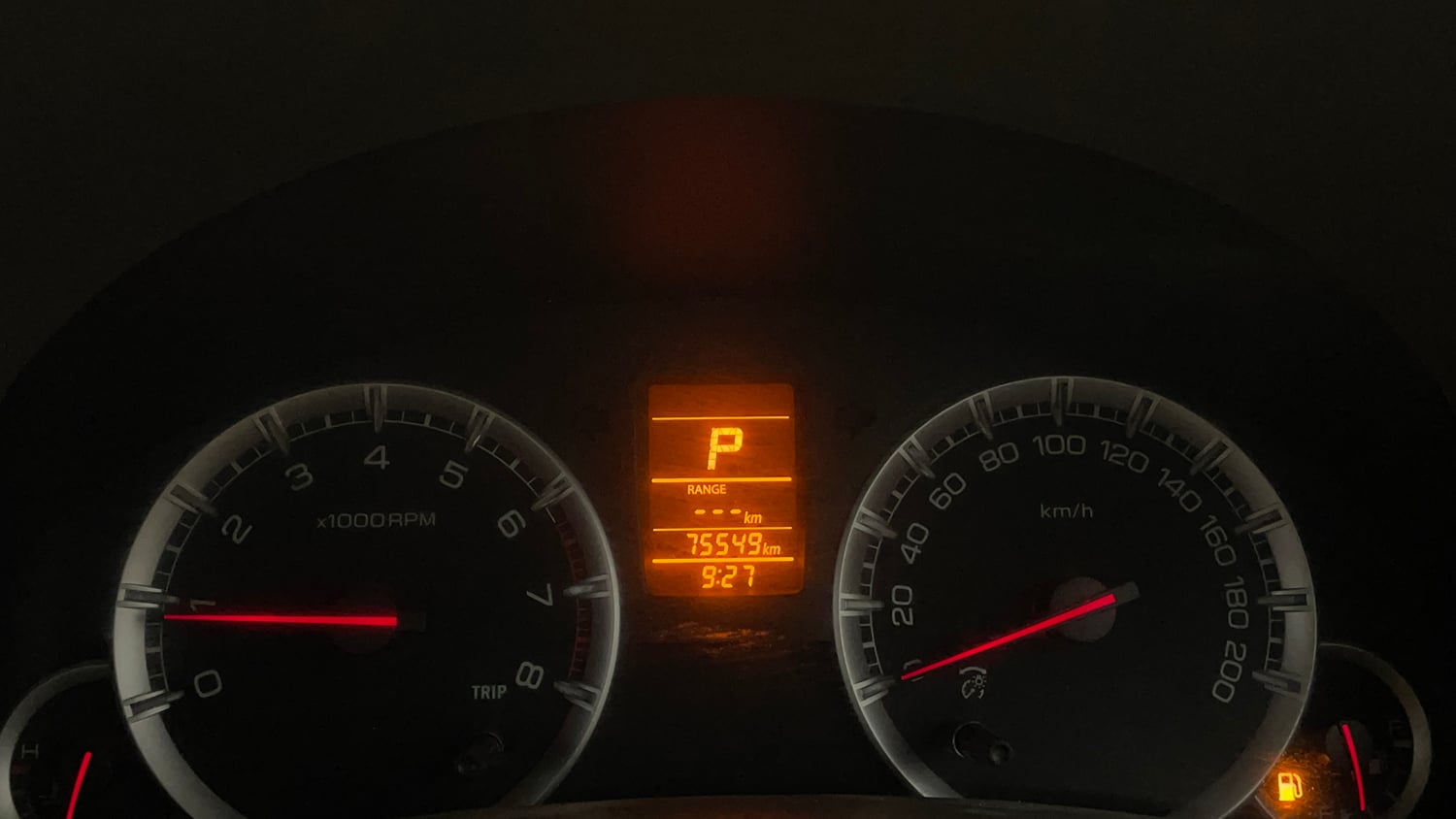 Used 2016 Maruti Suzuki Ertiga VXI AT Petrol Automatic interior CLUSTERMETER VIEW