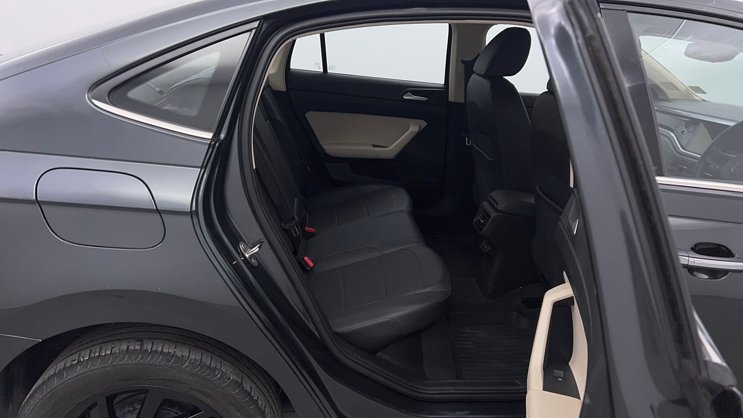 Used 2022 Volkswagen Virtus GT Plus 1.5 TSI EVO DSG Petrol Automatic interior RIGHT SIDE REAR DOOR CABIN VIEW
