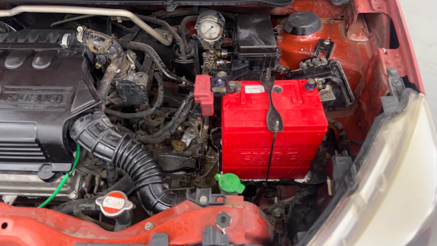 Used 2015 Maruti Suzuki Celerio VXi CNG Cng Manual engine ENGINE LEFT SIDE VIEW