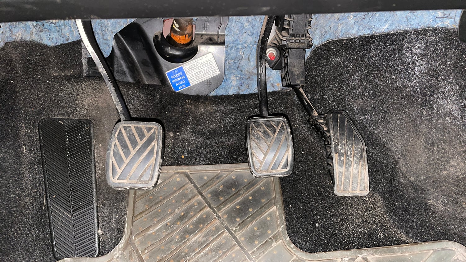 Used 2017 Maruti Suzuki Baleno Delta 1.2 Petrol Manual interior PEDALS VIEW