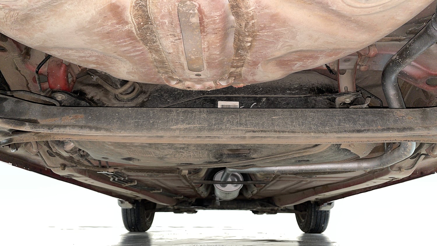 Used 2017 Maruti Suzuki Baleno Delta 1.2 Petrol Manual extra REAR UNDERBODY VIEW (TAKEN FROM REAR)