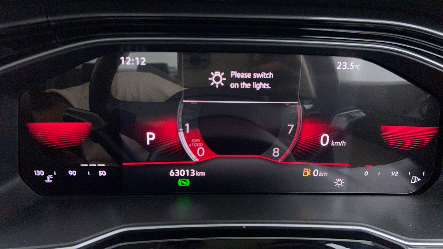 Used 2022 Volkswagen Virtus GT Plus 1.5 TSI EVO DSG Petrol Automatic interior CLUSTERMETER VIEW