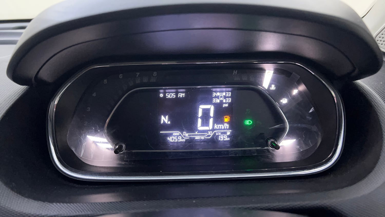 Used 2024 Tata Tiago XZA Plus Petrol Automatic interior CLUSTERMETER VIEW