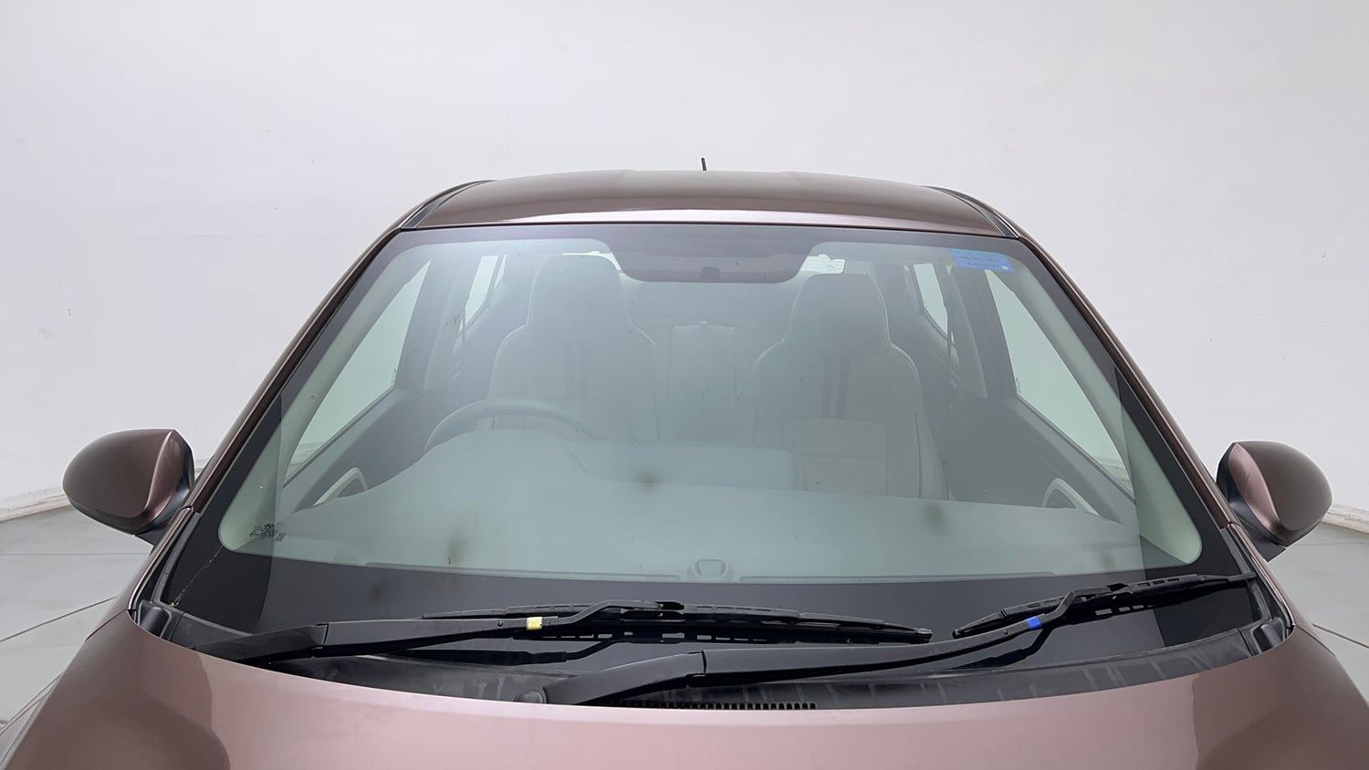 Used 2021 Hyundai Aura S 1.2 CNG Cng Manual exterior FRONT WINDSHIELD VIEW