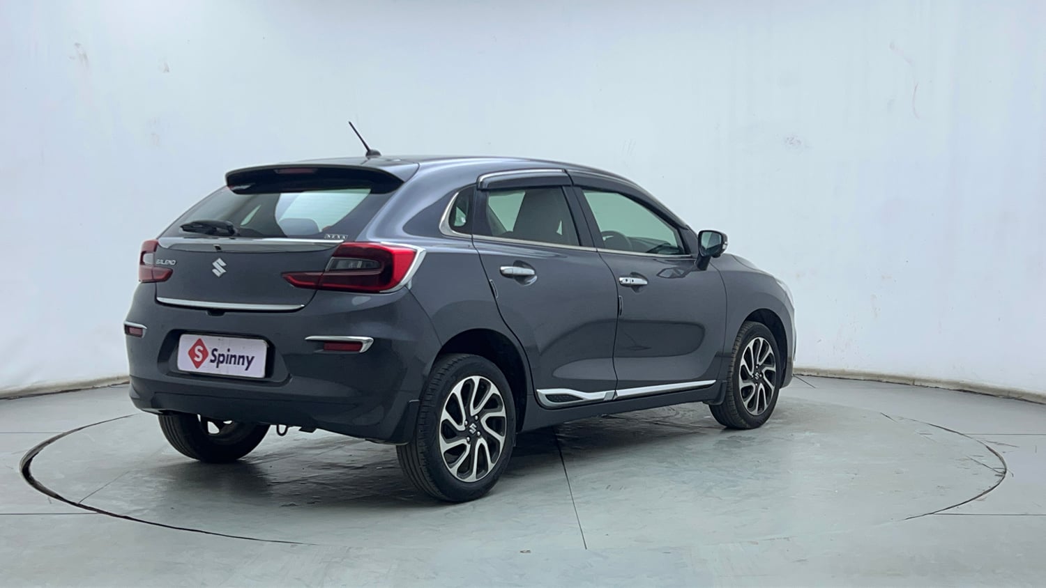 Used 2022 Maruti Suzuki Baleno Alpha MT Petrol Manual exterior RIGHT REAR CORNER VIEW