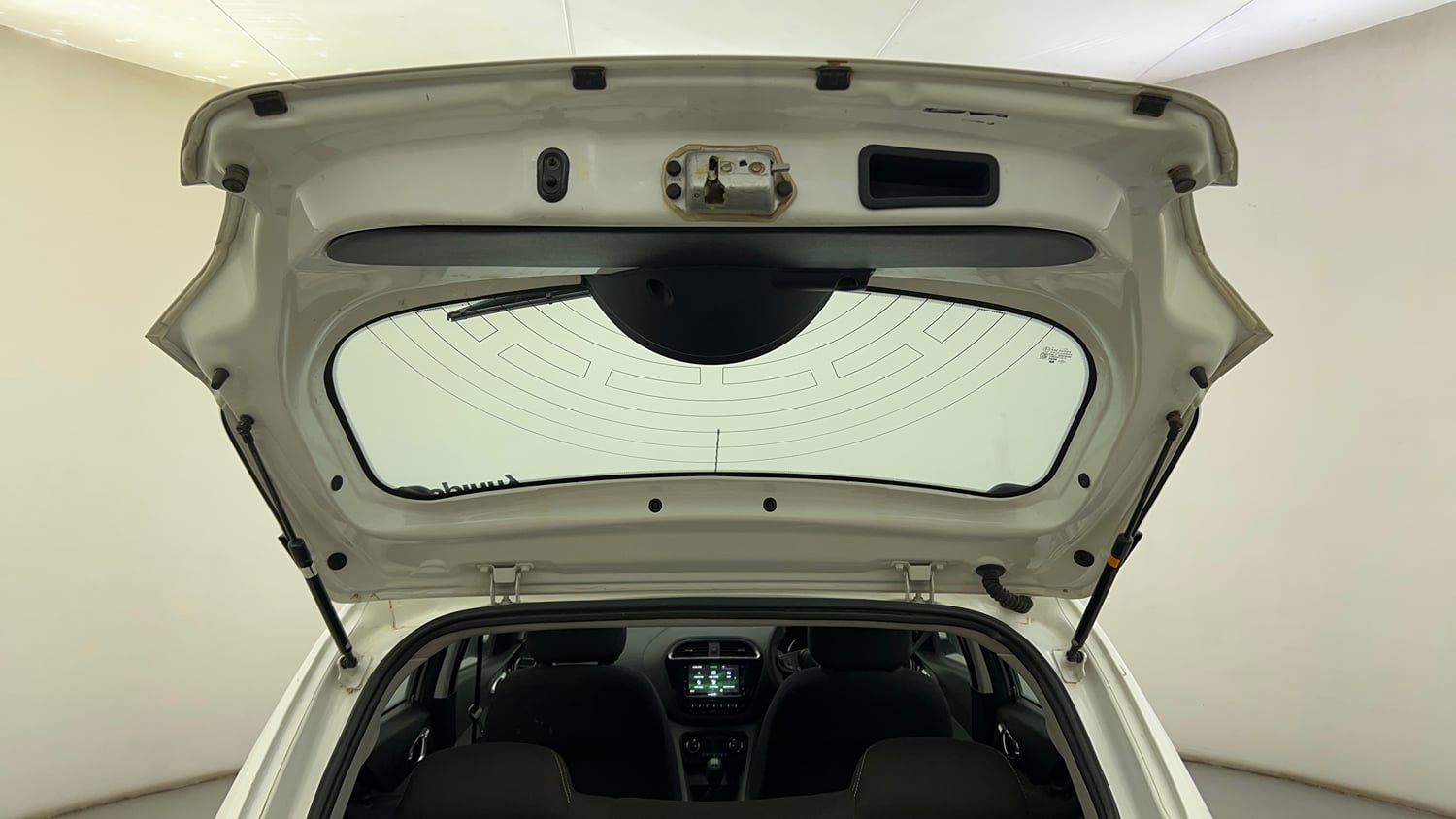 Used 2020 Tata Tiago XZ Plus Petrol Manual interior DICKY DOOR OPEN VIEW