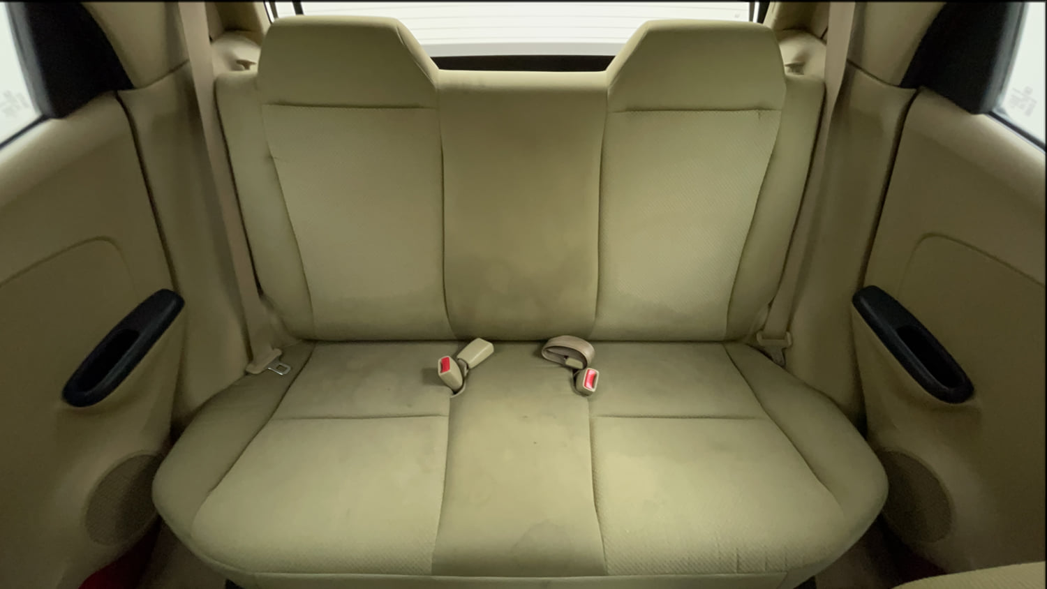 Used 2014 Honda Brio S MT Petrol Manual interior REAR SEAT CONDITION VIEW