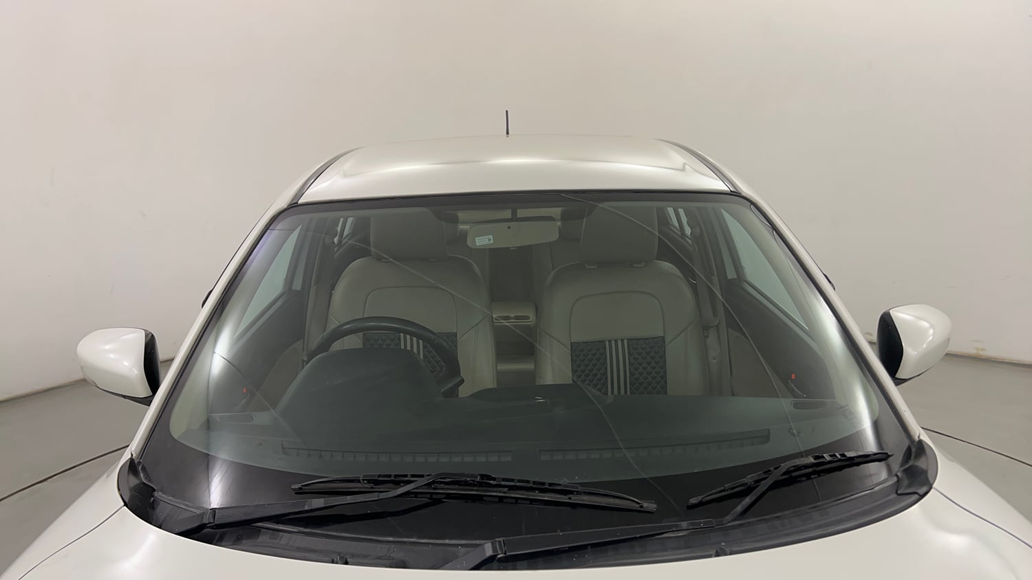 Used 2020 Maruti Suzuki Dzire ZXi AMT Petrol Automatic exterior FRONT WINDSHIELD VIEW