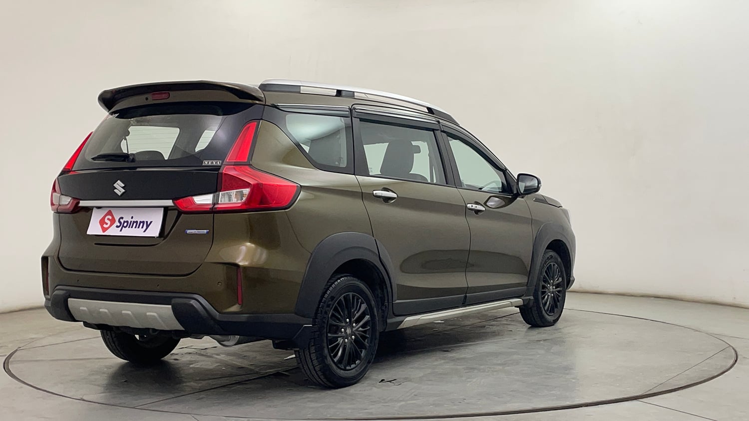 Used 2019 Maruti Suzuki XL6 Alpha AT Petrol Petrol Automatic exterior RIGHT REAR CORNER VIEW
