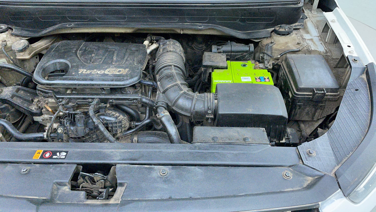 Used 2021 Hyundai Venue SX Plus 1.0 Turbo DCT Petrol Automatic engine ENGINE LEFT SIDE VIEW