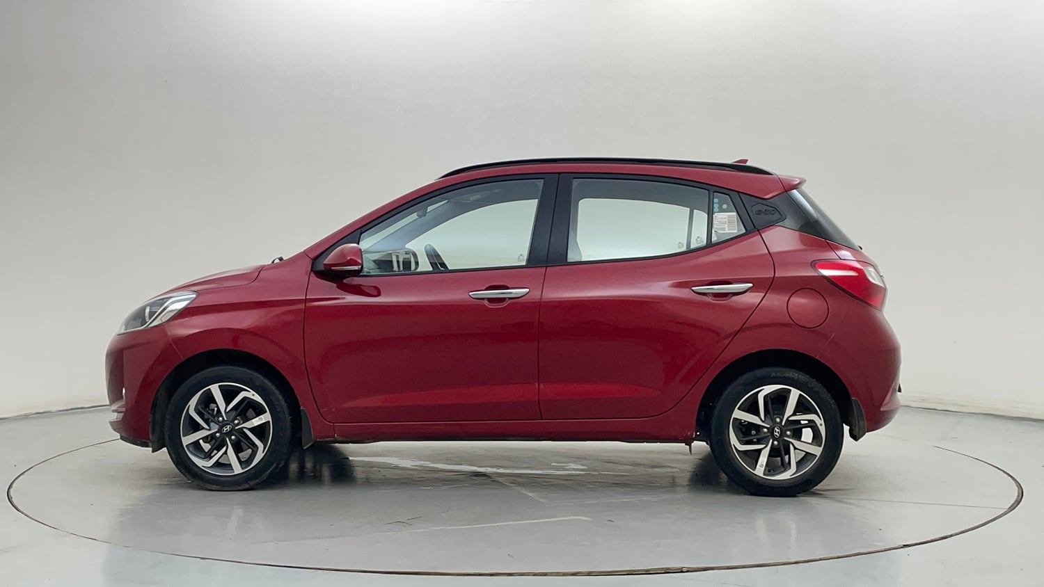 Used 2021 Hyundai Grand i10 Nios Asta AMT 1.2 Kappa VTVT Petrol Automatic exterior LEFT SIDE VIEW