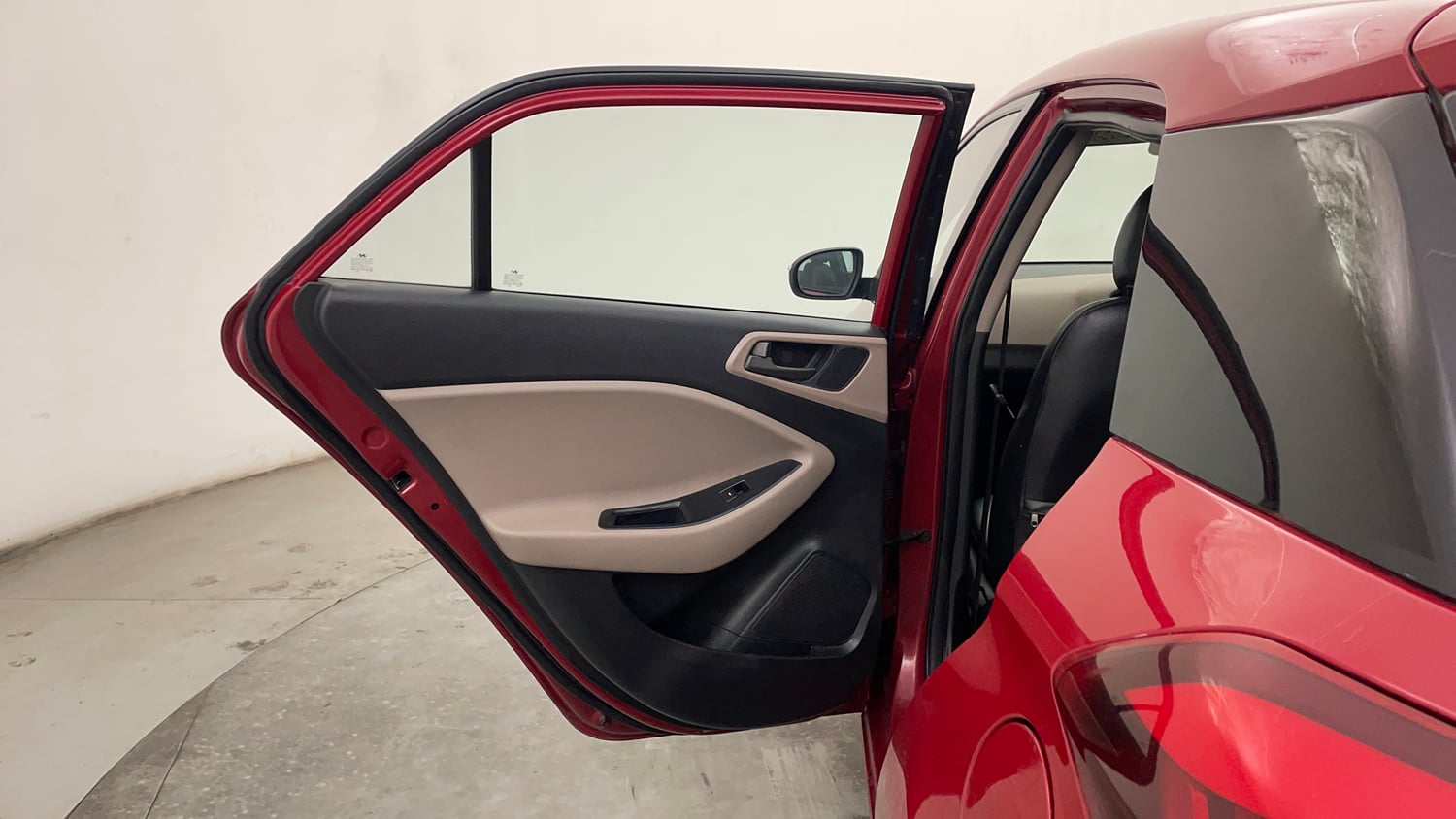 Used 2017 Hyundai Elite i20 Asta 1.2 (O) Petrol Manual interior LEFT REAR DOOR OPEN VIEW