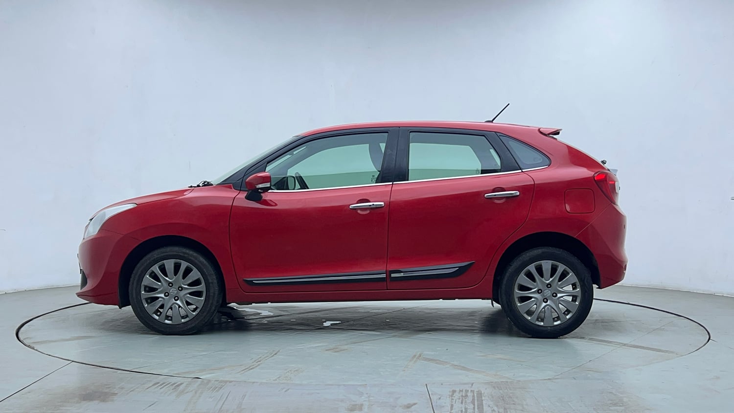 Used 2017 Maruti Suzuki Baleno Zeta 1.2 AT Petrol Automatic exterior LEFT SIDE VIEW