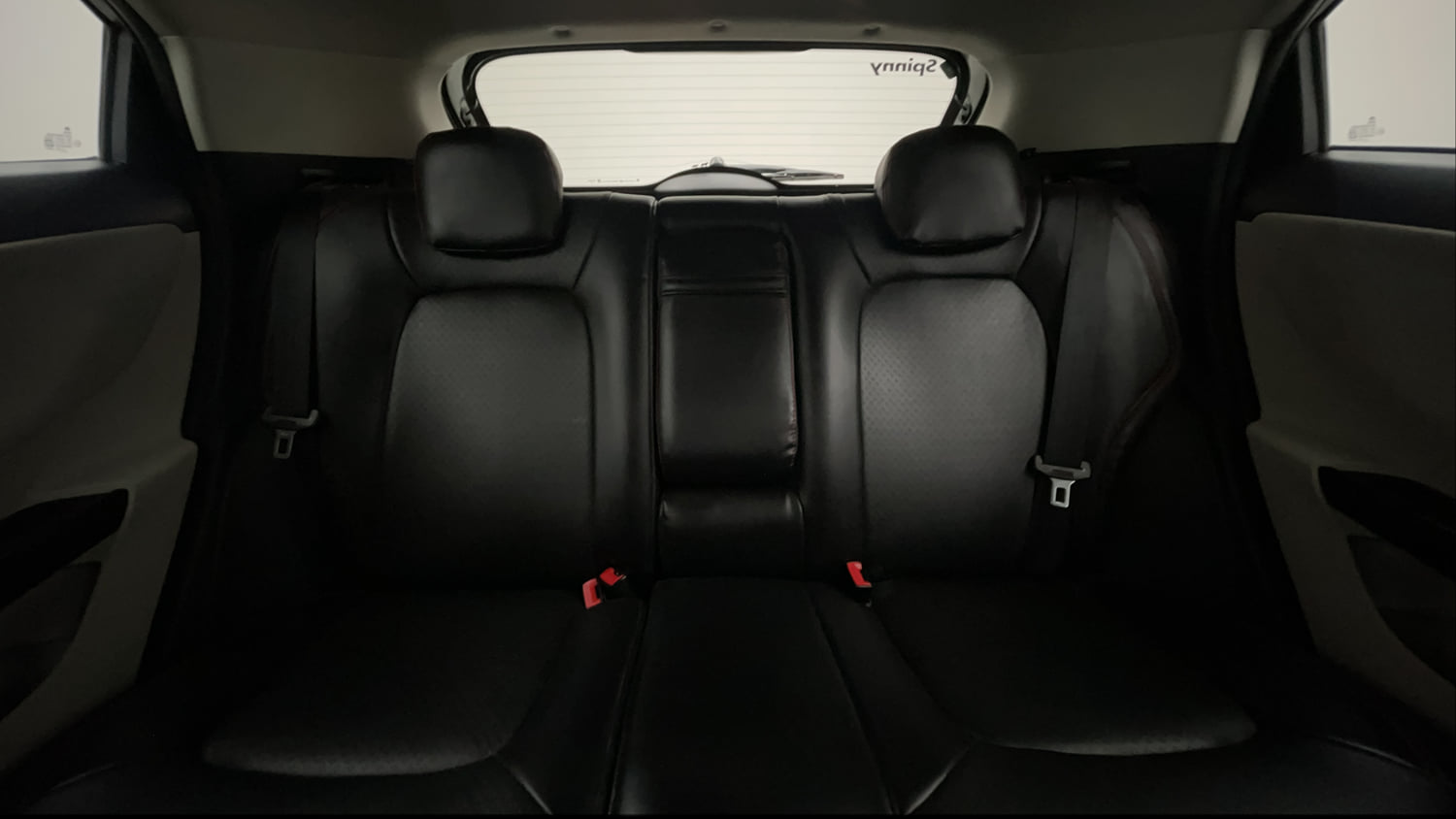 Used 2023 Tata Nexon XZ Plus Petrol Manual interior REAR SEAT CONDITION VIEW