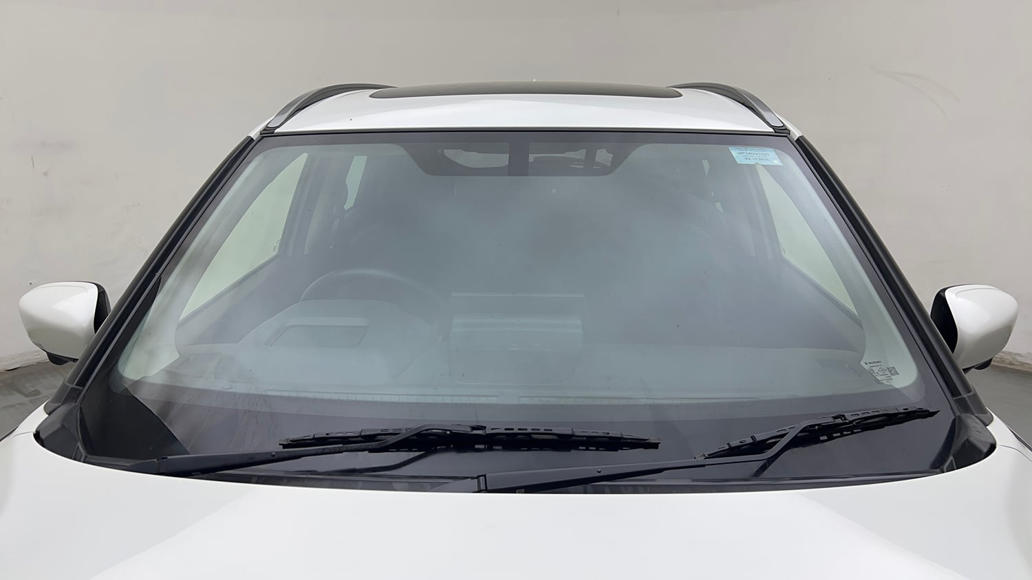 Used 2025 Maruti Suzuki Victoris ZXI+ (O) THS 2W Hybrid Automatic exterior FRONT WINDSHIELD VIEW