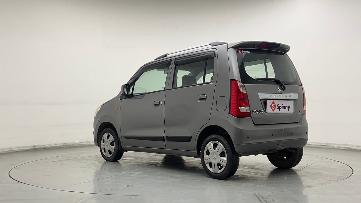Used 2018 Maruti Suzuki Wagon R 1.0 VXI AMT (O) Petrol Automatic exterior LEFT REAR CORNER VIEW