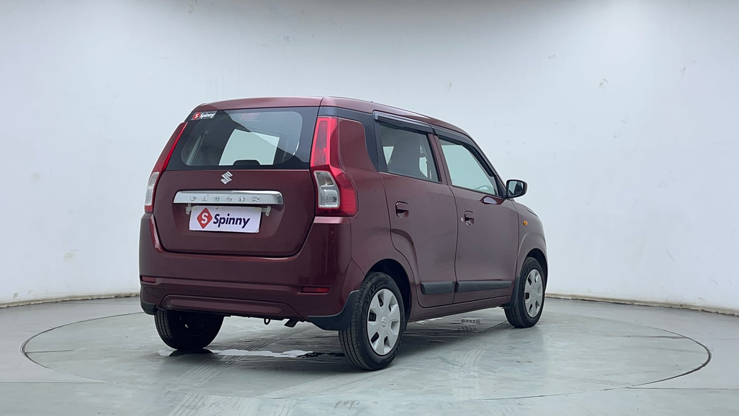 Used 2026 Maruti Suzuki Wagon R VXI 1.0 AGS Petrol Automatic exterior RIGHT REAR CORNER VIEW
