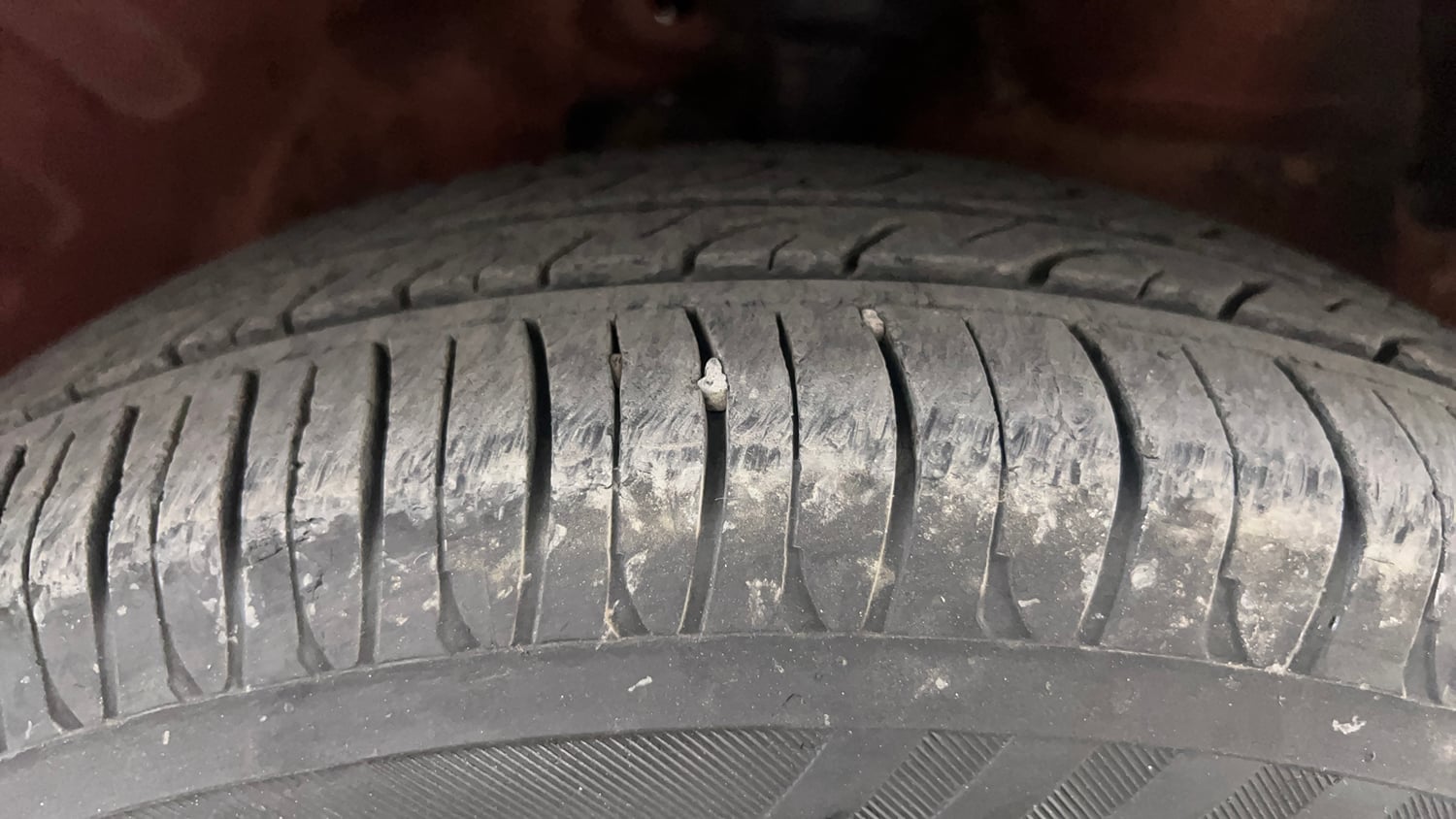 Used 2015 Maruti Suzuki Celerio VXi CNG Cng Manual tyres RIGHT FRONT TYRE TREAD VIEW