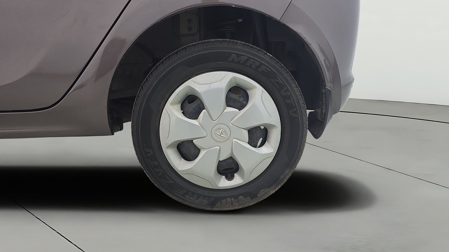 Used 2019 Tata Tiago Revotron XT Petrol Manual tyres LEFT REAR TYRE RIM VIEW